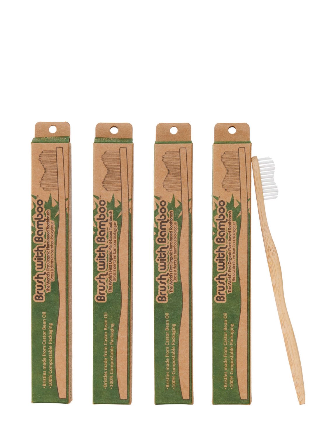 Brush with Bamboo® PlantBased Bamboo Toothbrushes