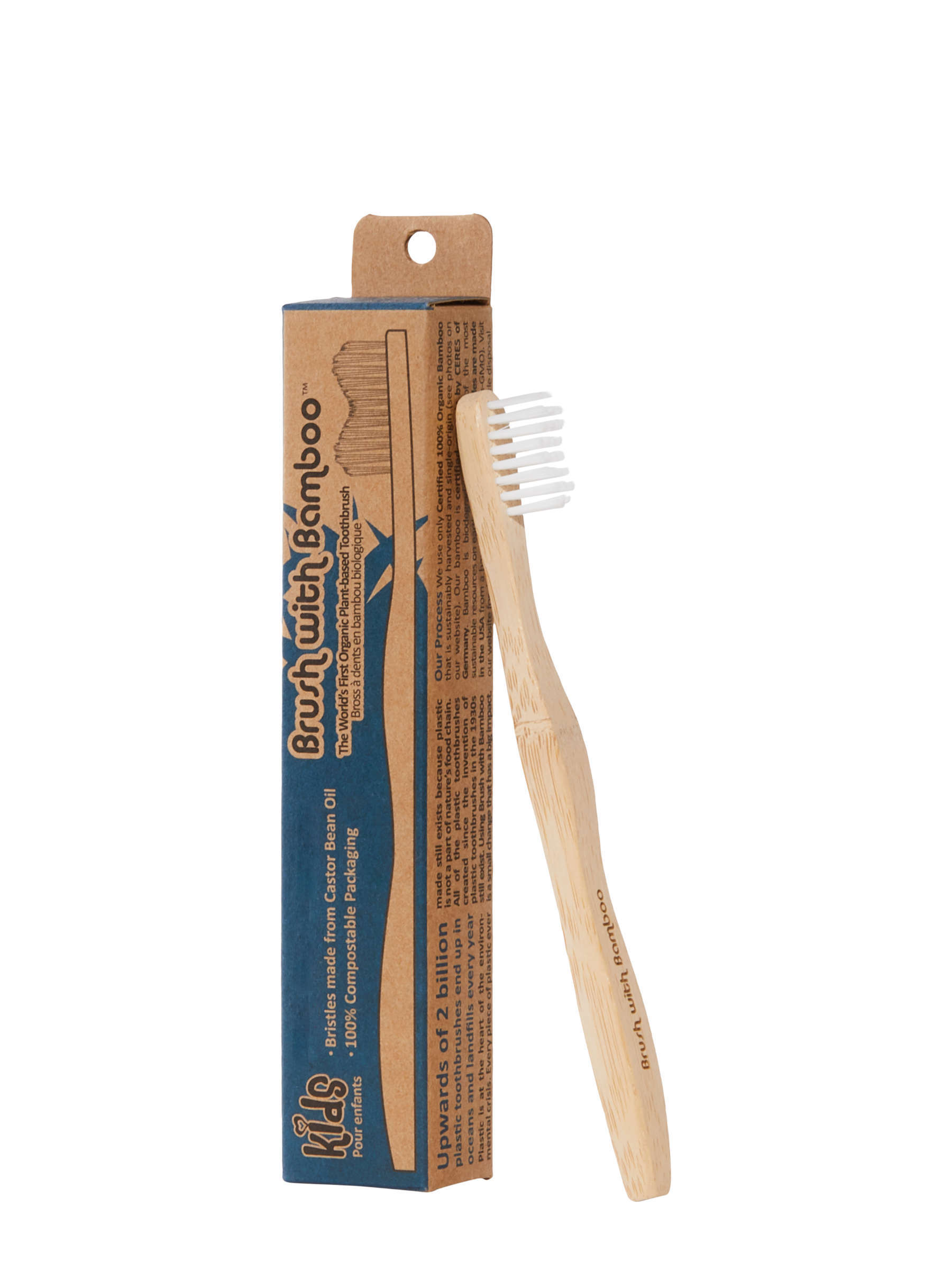 Bamboo Toothbrush - Kids - Standard Soft - Brush with Bamboo