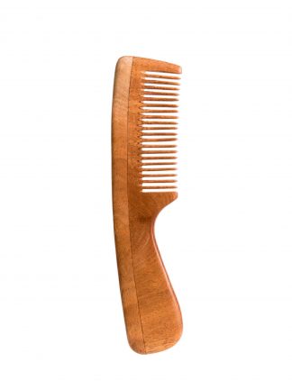 pure need wood hair comb by Brush with Bamboo