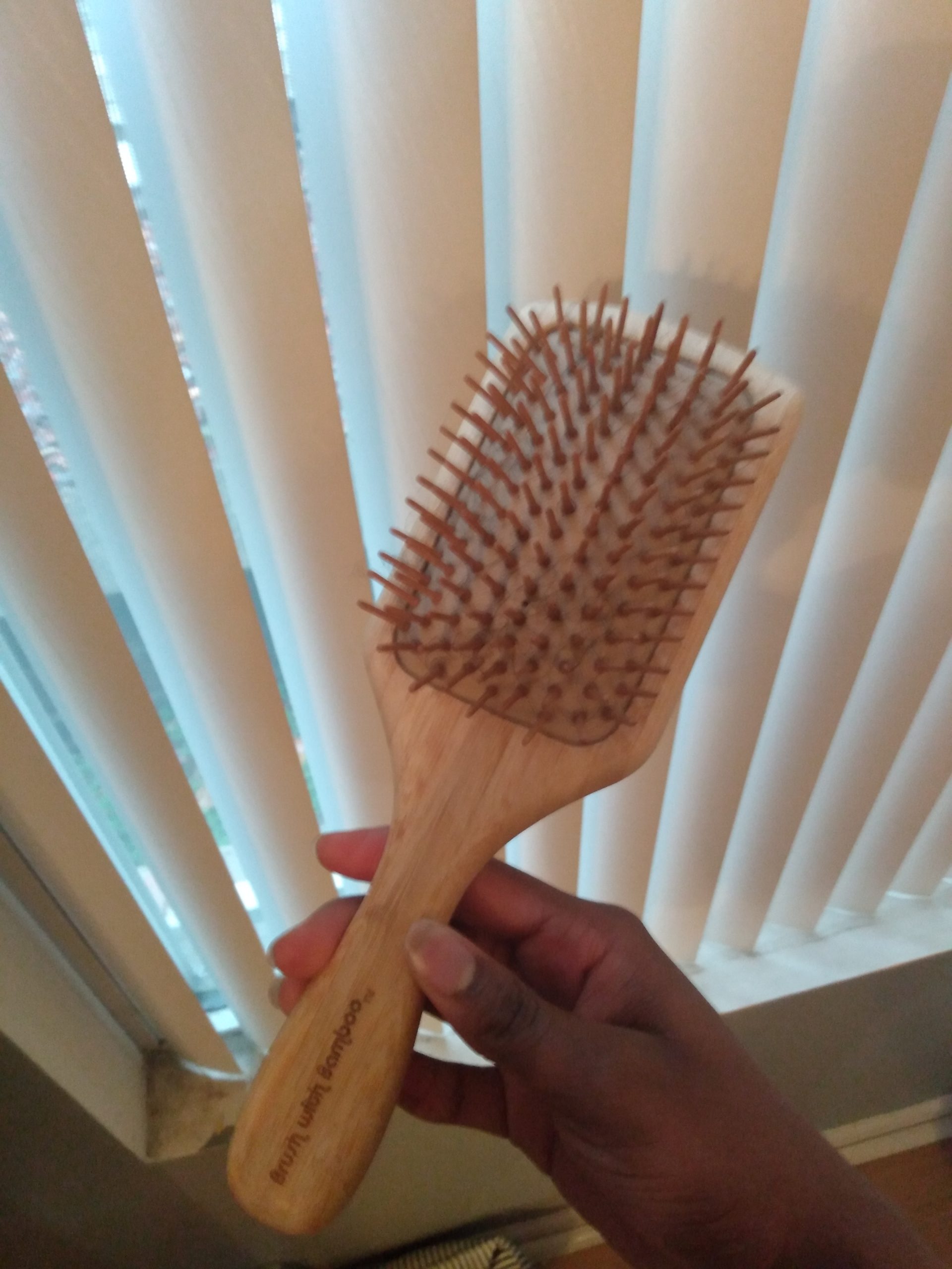 Wooden Hair Brush | Brush with Bamboo